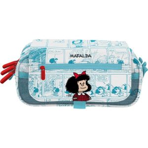 PORTATODO TRIPLE MAFALDA VIÑETAS