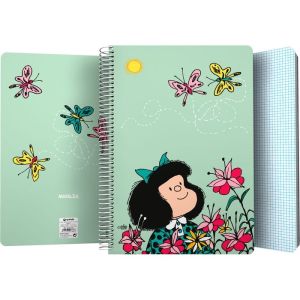 CUADERNO A4 GRANDE MAFALDA PRIMAVERA