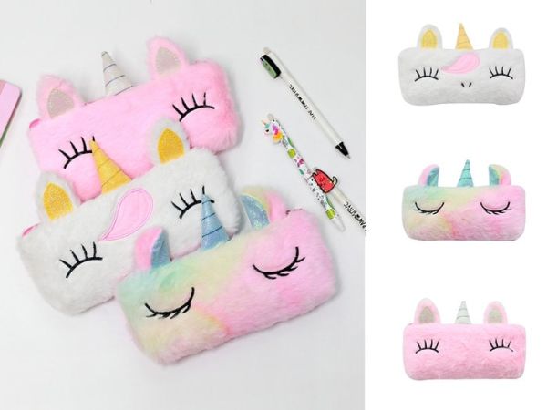 PORTATODO PELUCHE UNICORNIO