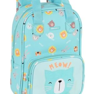 MOCHILA INFANTIL FACIL LIMPIEZA GATO