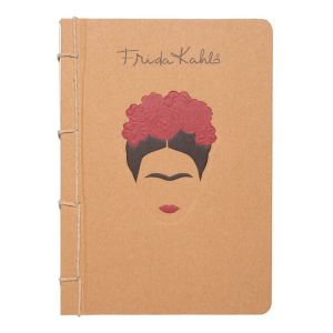 CUADERNO TAPA FORRADA A5 BULLET FRIDA KAHLO ECOFRIENDLY