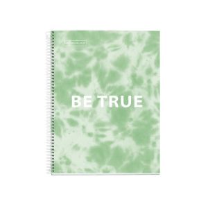 CUADERNO TAPA DURA TIE DYE MR MENTA