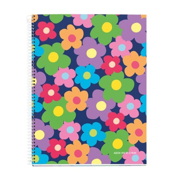 CUADERNO ANILLAS A4 FLOR ARP