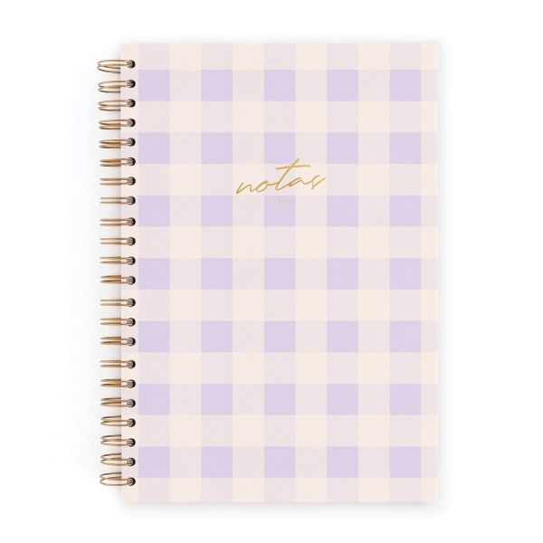 CUADERNO L. PICNIC LILA. PUNTOS