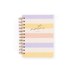 CUADERNO MINI. RAYAS CHIC. PUNTOS