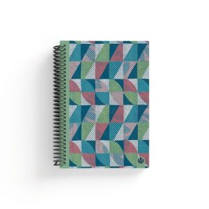 CUADERNO A5 ESPIRAL VERDE