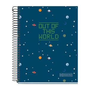 CUADERNO ANILLAS A5 MY SPACE