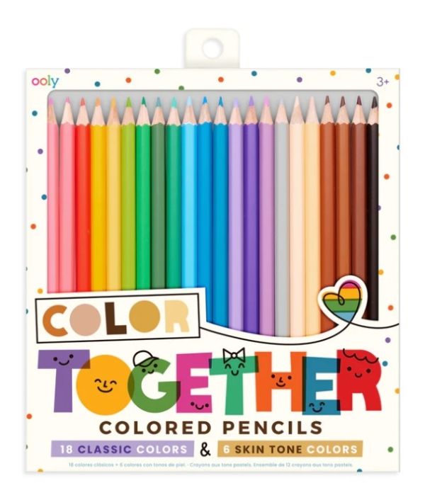 SET DE LAPICES DE COLORES TOGETHER