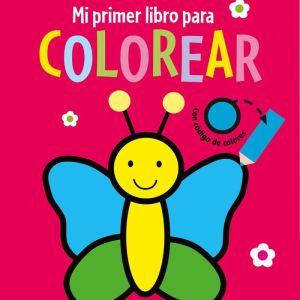 MI PRIMER LIBRO PARA COLOREAR MARIPOSA