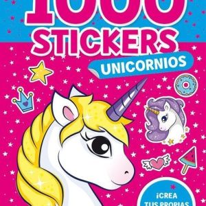 1000 STICKERS UNICORNIOS