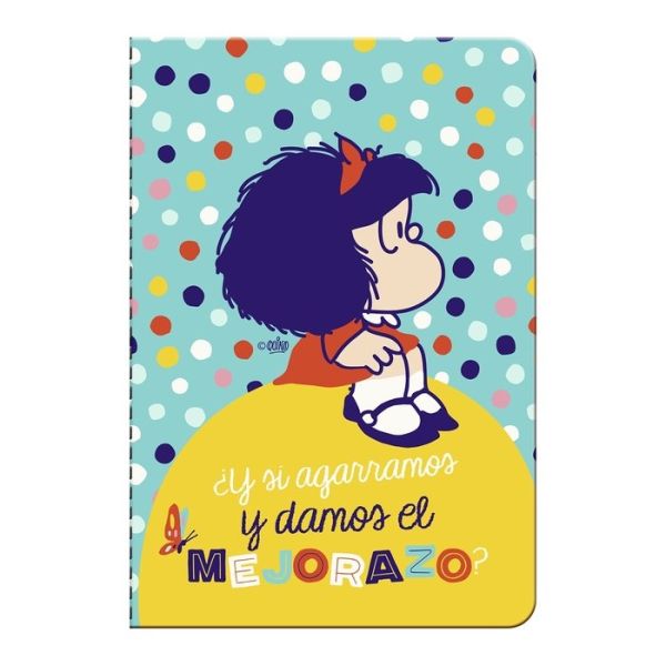 LIBRETA TAPA BLANDA PEQUEÑA MAFALDA