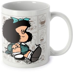 TAZA PORCELANA MAFALDA CURIOSA