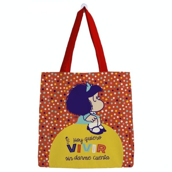 BOLSA MAFALDA MEDIANA PUNTITOS