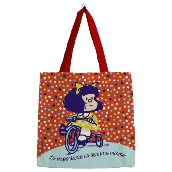 BOLSA MAFALDA PEQUEÑA PUNTITOS