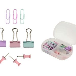 SET CLIPS PINZAS PINCHOS PASTEL