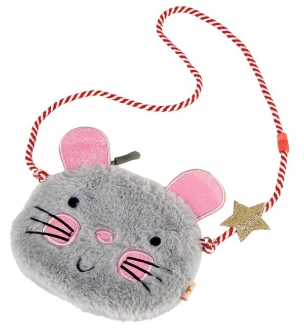 BOLSO DE PELUCHE RATITA