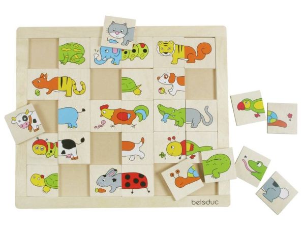 PUZZLE MIX ANIMALES