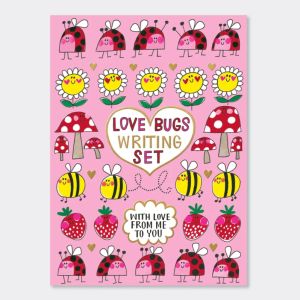 SET DE ESCRITURA LOVE BUGS