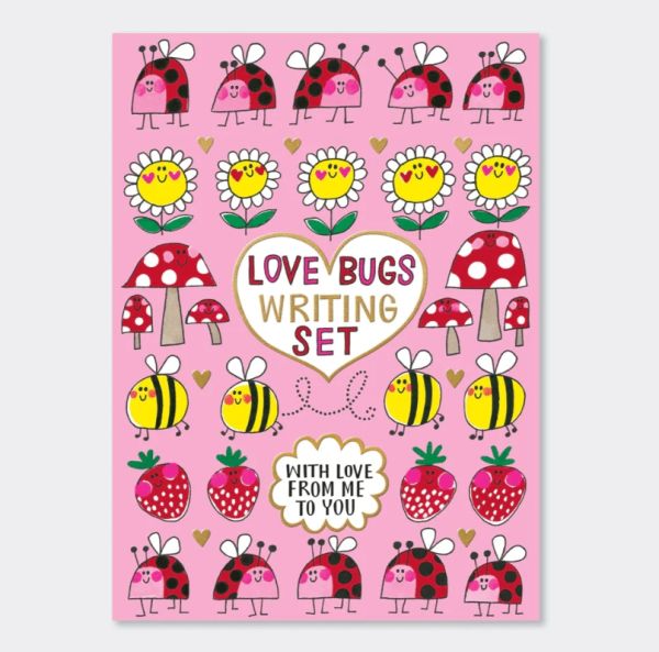 SET DE ESCRITURA LOVE BUGS