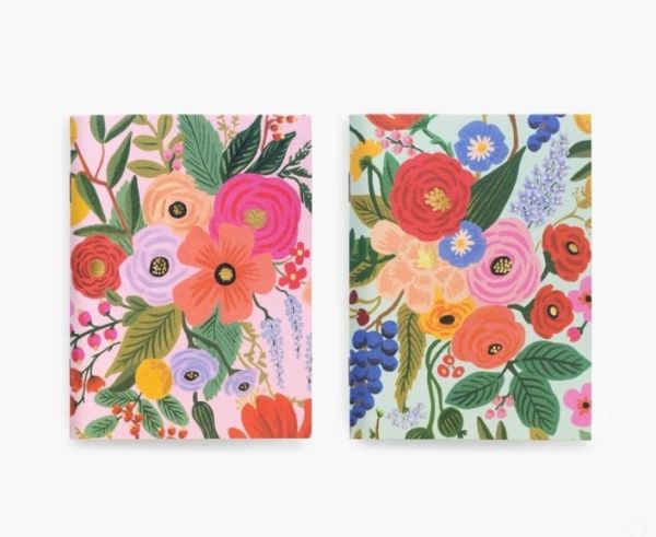 SET 2 CUADERNOS GARDEN PARTY POCKET