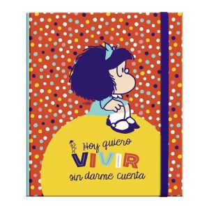 LIBRETA TAPA DURA MAFALDA TOPOS