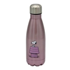 BOTELLA ACERO CASETA ROSA SNOOPY