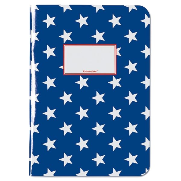 CUADERNO A4 STARS BLUE