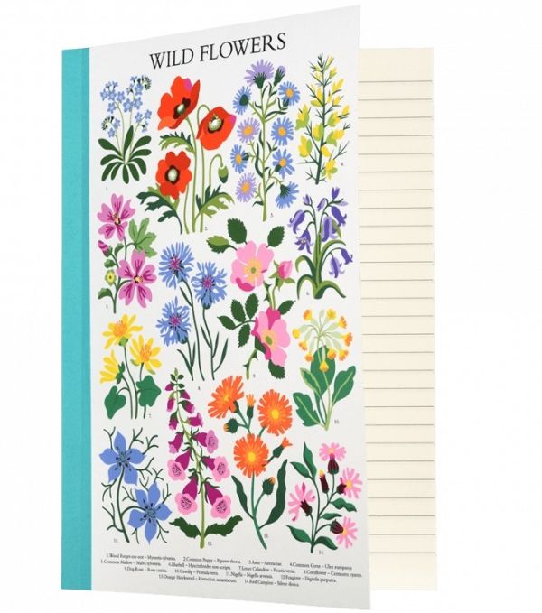 CUADERNO WILD FLOWERS