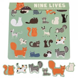 PEGATINAS NINE LIVES