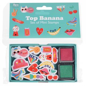 SET MINI SELLOS TOP BANANA