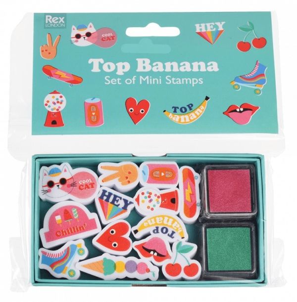 SET MINI SELLOS TOP BANANA