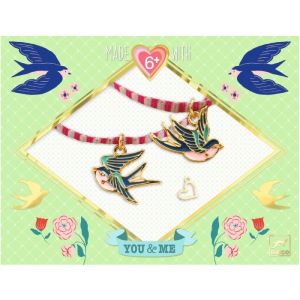 SET JOYAS LAZOS Y PAJAROS