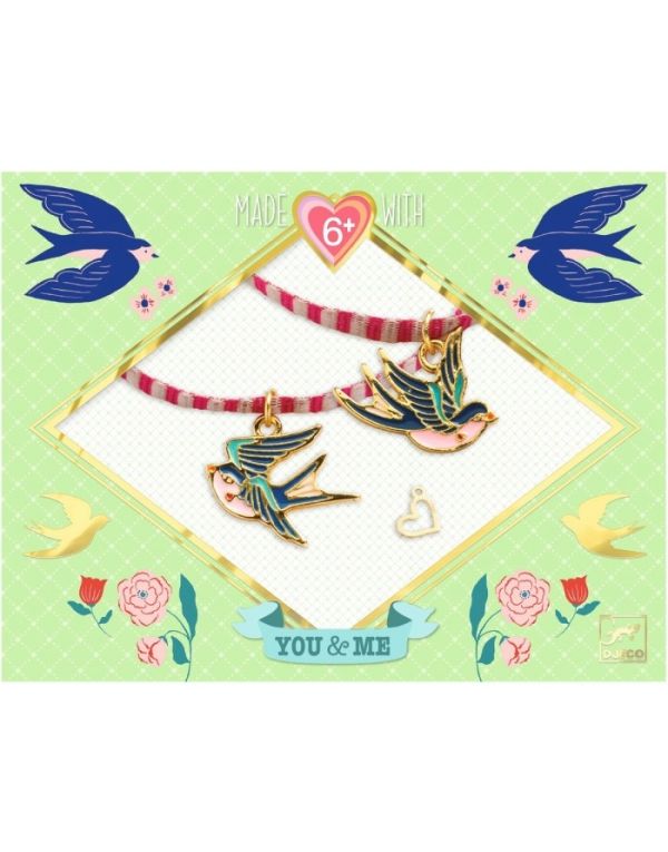 SET JOYAS LAZOS Y PAJAROS