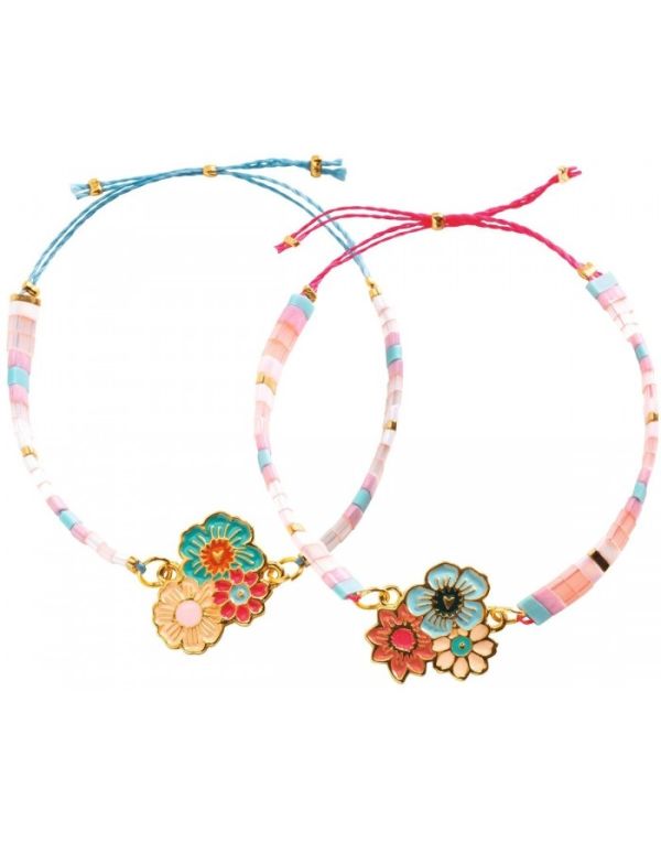 SET JOYAS TILA Y FLORES