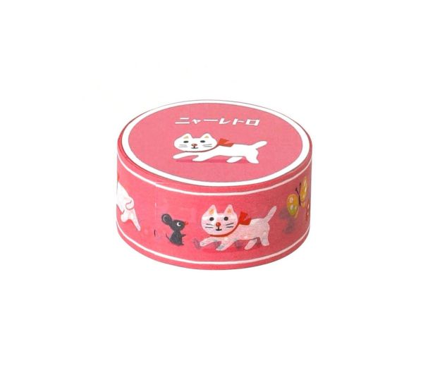 WASHI TAPE GATO BLANCO