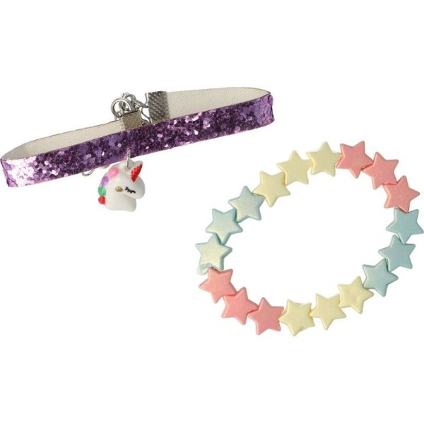 SET 2 PULSERAS UNICORNIO