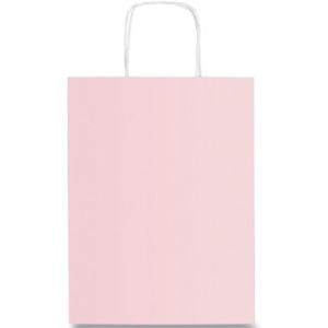 BOLSA ROSA PASTEL LISA PEQUEÑA