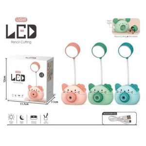 LAMPARA LED PORTALAPICES + SACAPUNTAS