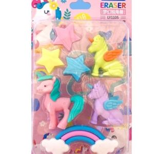 GOMA BORRAR UNICORNIOS