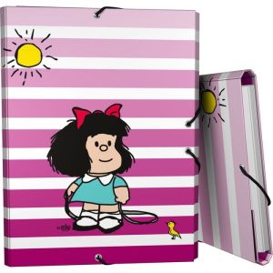 CARPETA 3 SOLAPAS MAFALDA BIRDIE