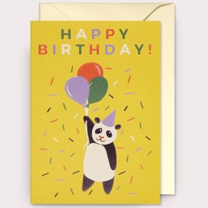 FELICITACION HAPPY BIRTHDAY PANDA