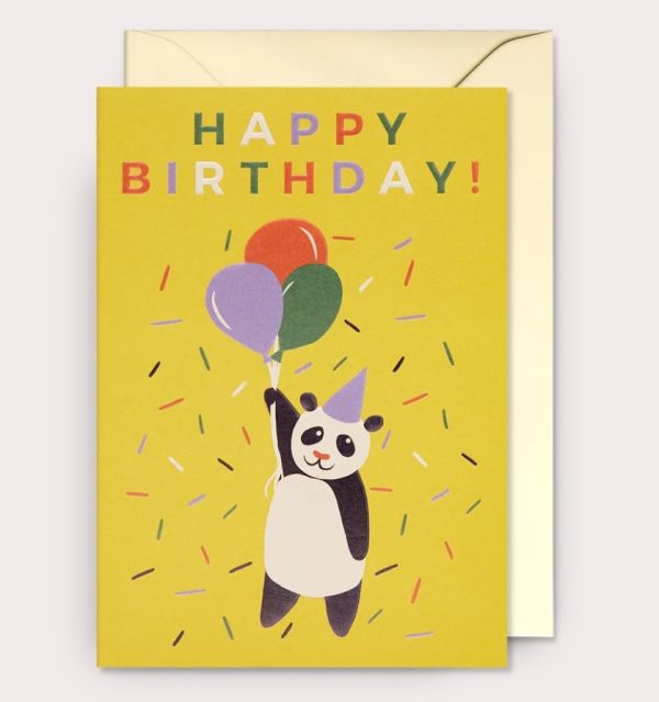 FELICITACION HAPPY BIRTHDAY PANDA