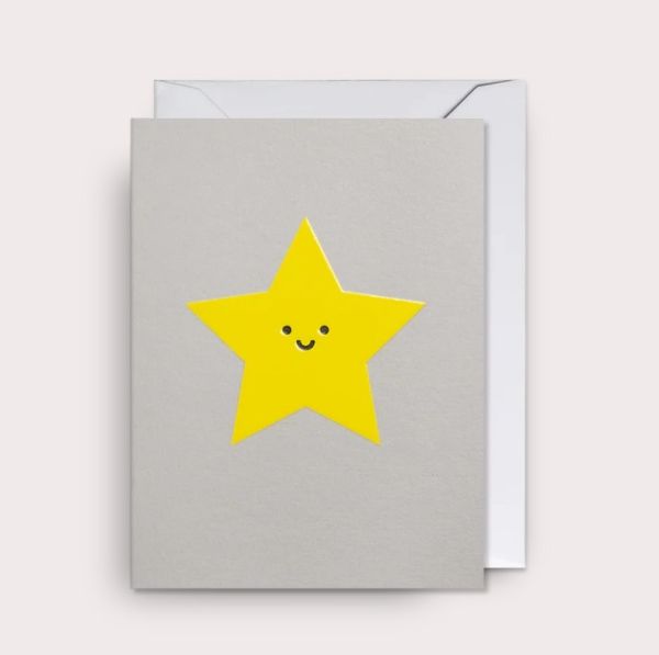 FELICITACION LITTLE YELLOW STAR