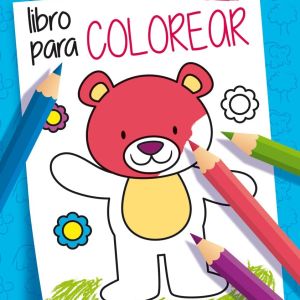 MI PRIMER LIBRO PARA COLOREAR AZUL