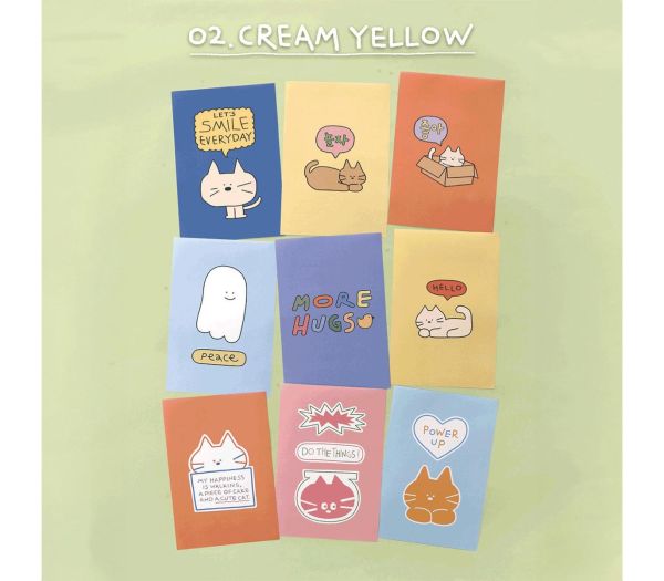 BLOC DE NOTAS CREAM YELLOW