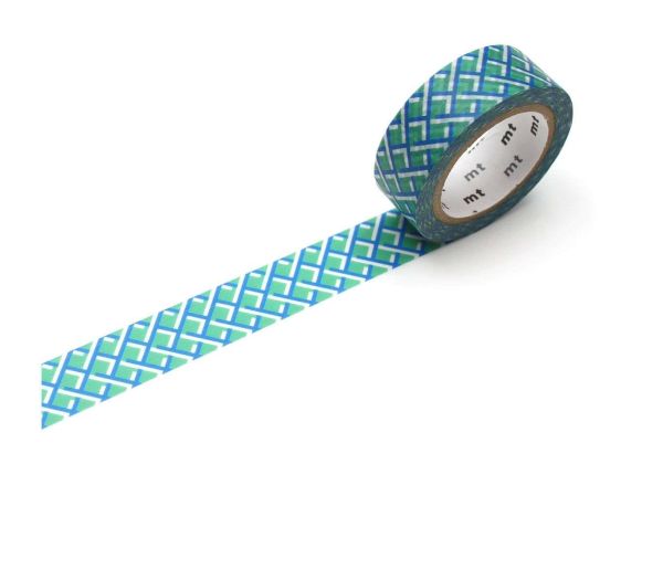 WASHI TAPE MESH GREEN