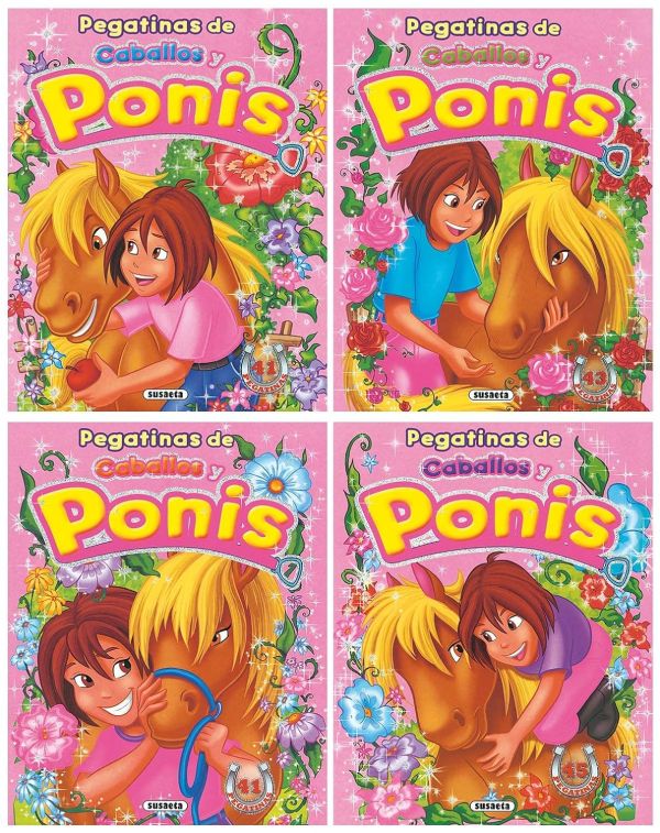 PEGATINAS DE CABALLOS Y PONIS