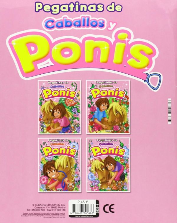 PEGATINAS DE CABALLOS Y PONIS