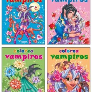 COLOREA VAMPIROS