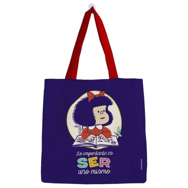 BOLSA MAFALDA GRANDE AZUL